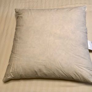 Pillow Insert Down, 26” Custom made for Cindi White Designs, NEW!! (1)